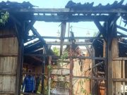 Rumah Terbakar di Grobogan Saat Pemiliknya Ambil Beras Bantuan di Balai Desa