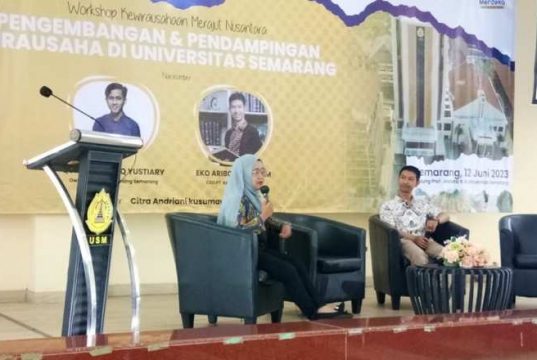 EDC USM Gelar Workshop Kewirausahaan