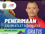 NPCI Jepara Buka Pendaftaran Atlet Disabilitas, Pendaftar Dapat Kaos dan Uang Saku