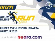 Bekerja Sama dengan Suara.com, Lomba Lari Estafet 10 Km Hukumonline Run 2023 Segera Digelar