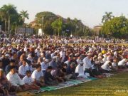 Salat Idul Adha di Alun – alun Jepara, Kumpulkan Infak Rp. 27,2 Juta