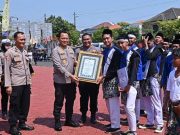 Polres Jepara Gelar Lomba Tongtek Tradisional, Ini Juaranya