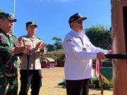 Pembukaan TMMD Sengkuyung Ditandai Pemukulan Kentongan