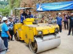 Jalan Karanggede Pacitan Dihotmix Sampai ke Perbatasan Wonogiri