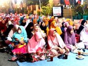 Tabligh Akbar di Masjid Al Falah Sukoharjo, Menyuguhkan Nasi Liwet dan Teh Ginastel