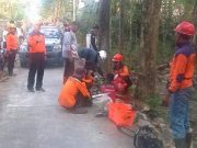 Antisipasi Banjir, BPBD Wonogiri Pimpin Kerja Bakti di Sungai Kepatihan