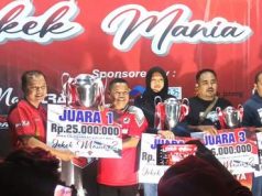 Putra Trisula Sidoharjo Raih Gelar Juara Pertama Voli Jekek Mania