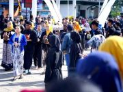 Para Bakul Pasar Minulyo Pacitan Menggelar Ritual Sedekah Pasar