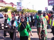 TNI-Polri Amankan Pawai Ta’aruf Muhammadiyah di Baturetno Wonogiri