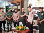 Para Prajurit TNI Menggeruduk ke Mapolres Wonogiri