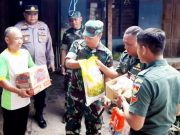 Dandim 0728 Wonogiri Berikan Bantuan Kepada Korban Gempa