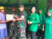 Karya Bakti Kodim Wonogiri, Perbaiki Rumah Rusak Karena Gempa Bumi