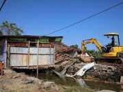 37 Bangunan Tak Berizin di Curug Pangkah Dibongkar