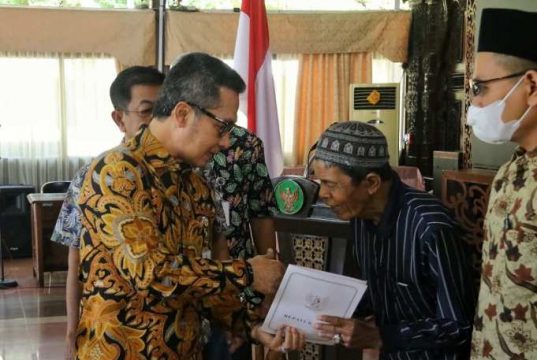 Bupati Hartopo Komitmen Naikkan Bantuan Biaya Pemakaman untuk Warga Tak Mampu