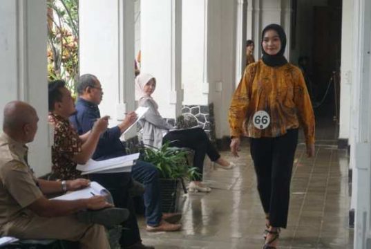 Puluhan Calon Finalis Duwis Kota Pekalongan 2023 Mulai Diseleksi