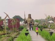 Wisata Mewah tapi Murah di Bangsri Blora, Patung Noyo Gimbal Raksasa Jadi Daya Tarik