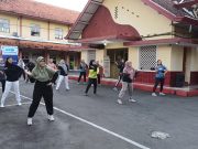 Kenalkan Fitur Canggih Terbaru, Bank Jateng Ramaikan Senam Bersama DKK Jepara