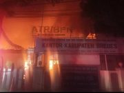 Kantor BPN Brebes Ludes Terbakar