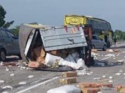 Laka Lantas di KM 280 Tol Pejagan-Pemalang, Satu Tewas