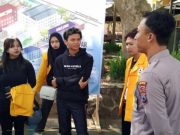 Anggota Sat Binmas Polres Magelang Kota Sosialisasi Operasi Patuh Candi 2023 Operasi Patuh Candi 2023