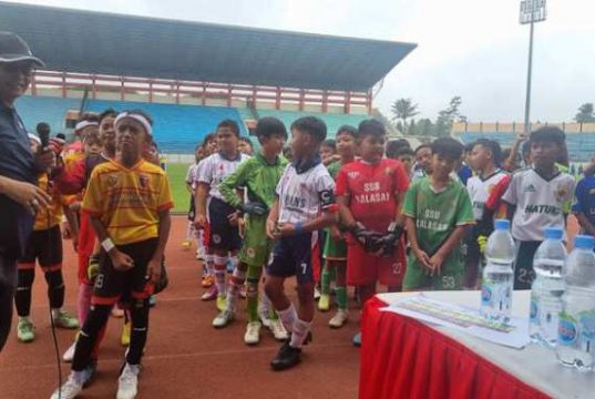 72 SSB Ikut Turnamen Sepakbola Usia Dini Moch Subroto Cup II