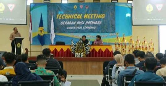 UKM Paskibra USM Gelar Gerakan Aksi Paskibra 7 Tingkat SLTA Se-Jawa