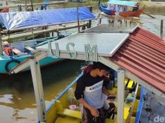 Kurangi Karbon di Laut, Mahasiswa USM Membuat Perahu Wisata Listrik di Demak