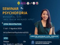 BEM Fakultas Psikologi USM Akan Gelar Psychoforia 2023