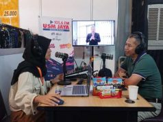 Kunjungi Studio Mini Radio USM Jaya FM di PRPP, Rektor USM Sapa Hits People