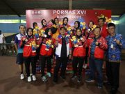 Pornas Korpri, Tenis Lapangan Putri Jateng Raih Medali Emas