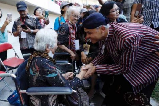 Sejumlah Lansia Doakan Ganjar, Apa Isi Doanya?