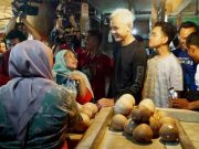 Ganjar dan Gibran Blusukan di Pasar Citeureup Bogor, Jauh Banget