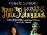 “Topo Wudo Sinjang Rambut” akan Dipentaskan dalam Sendratari Ratu Kalinyamat