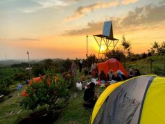 Camping sambil Menikmati Keindahan Sunrise di Astana Hinggil Jepara