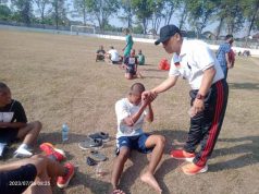 Tes Fisik Calon Peserta Magang ke Jepang Diskaertrans Grobogan, Ada Peserta Pingsan dan Menangis