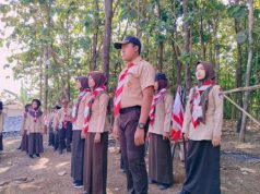 Tanamkan Cinta pada Sekolah, SMP Tahfidz Al-Huda Kedung Gelar Kemah Ta’aruf