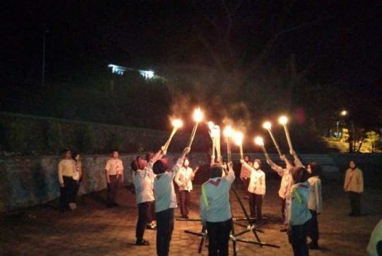 Kuatkan Kepemimpinan, SMK Muhammadiyah 01 Keling Adakan Latsar di Colo Kudus