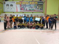 Klub Bhayangkara Muda Grobogan Juara Invitasi Kejurnas Bola Voli di Ngawi