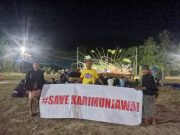 Enam Suku Gelar Pentas di Nyamplungan, Warga Kibarkan #SAVEKARIMUNJAWA