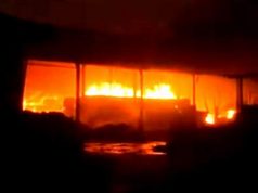 Pabrik Kertas di Timang Wonogiri Terbakar