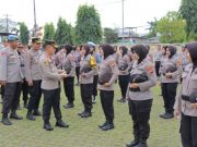 Kapolres Kebumen Cek Kedisiplinan dan Kerapian 40 Polwan
