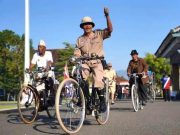 Komunitas Sepeda Tua Pacitan, Gowes Bareng dengan Kostum Perjuangan