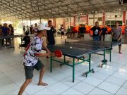 WBP Lapas Semarang Semarakkan HUT RI dengan Pertandingan Tenis Meja