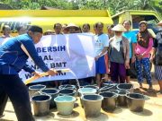 Forum BMT Peduli Bantu Air Bersih untuk Warga yang Kekeringan