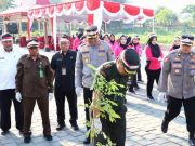 Polres Wonogiri Lakukan Gerakan Penghijauan Lestarikan Negeri
