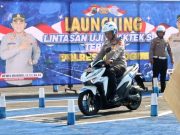 Kapolres Wonogiri Lakukan Ujicoba Lintasan Praktik Ujian SIM