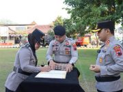 Kapolres Kendal Pimpin Pelantikan Tujuh Pejabat Utama