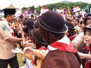 Gelar Bapak Pramuka Madrasah Diberikan Kepada KH Luqman Dimyati