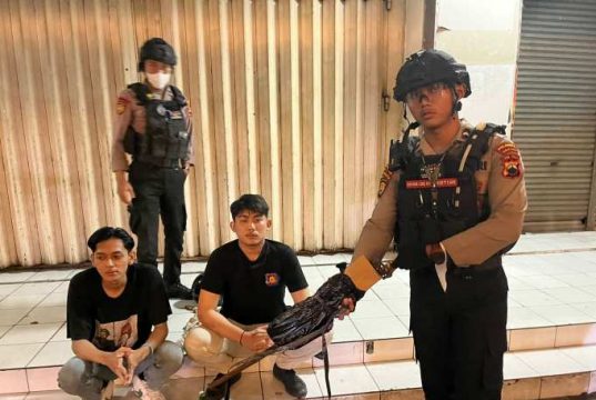Polresta Surakarta Amankan dua Pemuda, Diduga Hendak Berkerlahi dan Bawa Sajam