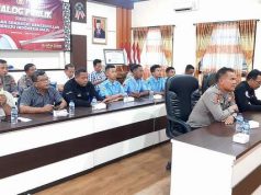 Bersama Siswa, Polres Wonogiri Ikut Zoom Meeting Tingkat Nasional